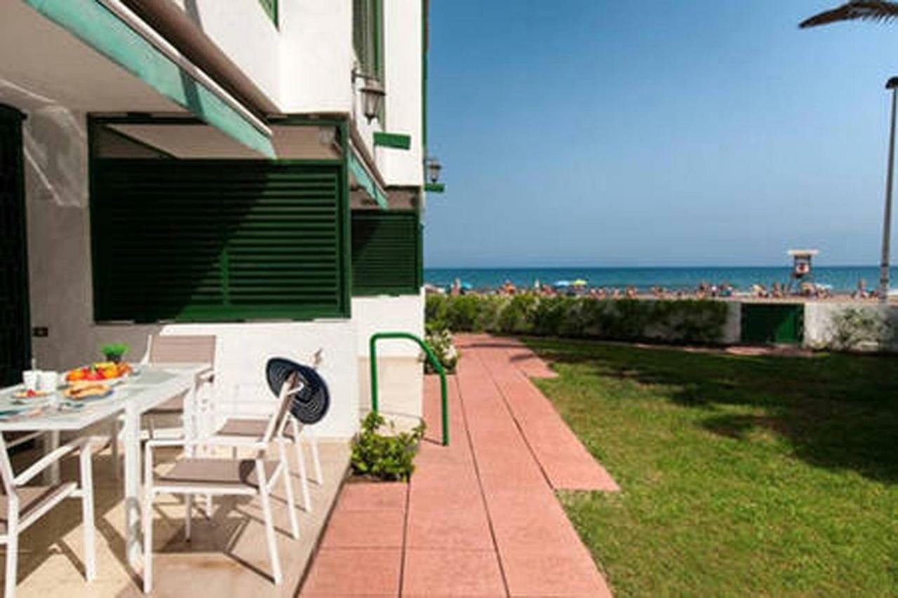 Primera Linea De Playa De Las Burras San Agustin  Exterior photo